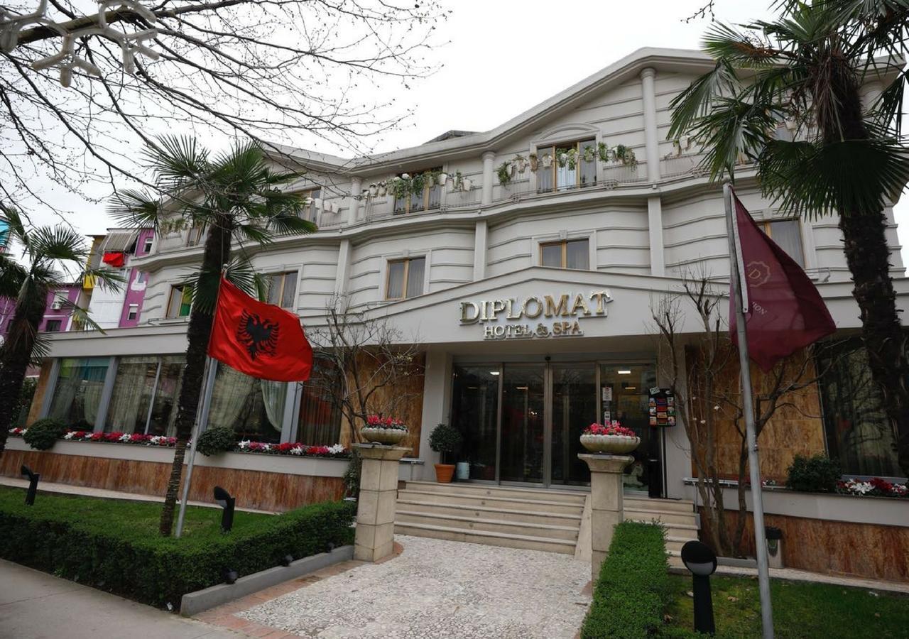 Diplomat Hotel & Spa Tirana Exteriör bild